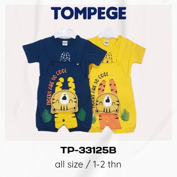 Tompege Jumpsuit Anak Laki Cowok TP-33125B