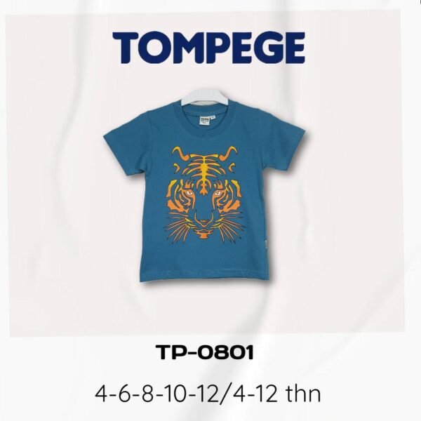 Tompege Kaos Atasan Oblong Anak Laki Cowok TP-0801 - Image 3
