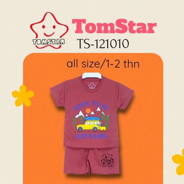 TomStar Setelan Oblong Kaos Anak Laki-Laki TS-121010 - Image 2