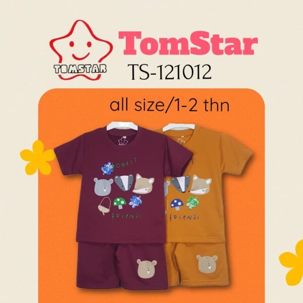 TomStar Setelan Oblong Kaos Anak Laki-Laki TS-121012