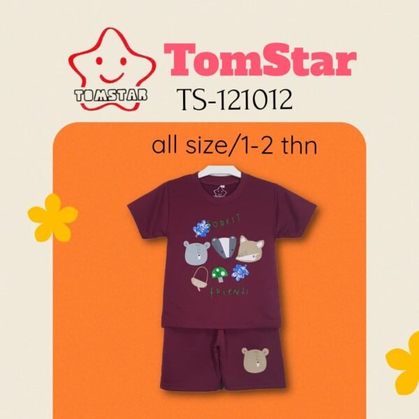 TomStar Setelan Oblong Kaos Anak Laki-Laki TS-121012 - Image 3