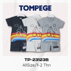 Setelan Oblong Anak Laki Cowok Tompege TP-23123B