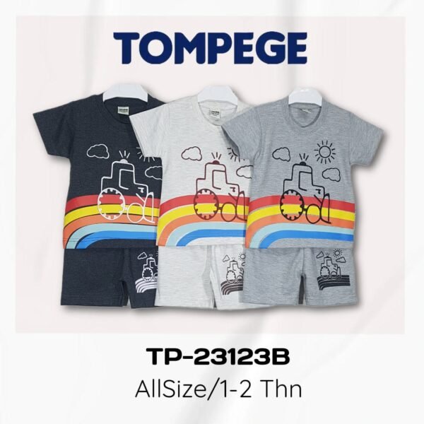Setelan Oblong Anak Laki Cowok Tompege TP-23123B