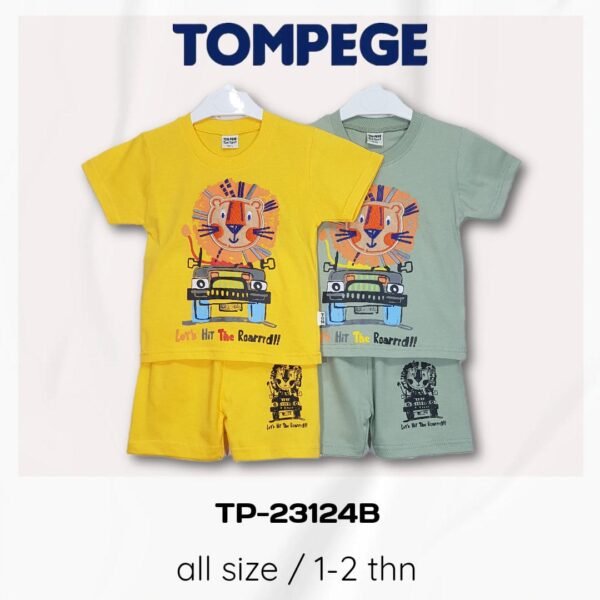 Setelan Oblong Anak Laki Cowok Tompege TP-23124B