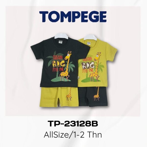 Setelan Oblong Anak Laki Cowok Tompege TP-23128B