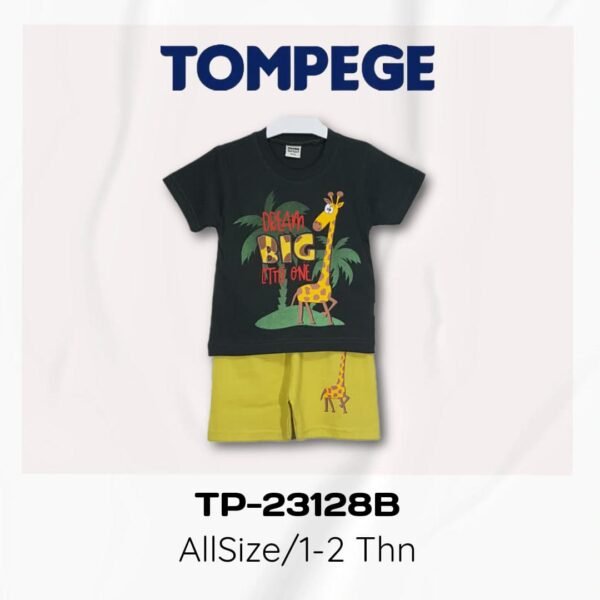 Setelan Oblong Anak Laki Cowok Tompege TP-23128B - Image 2