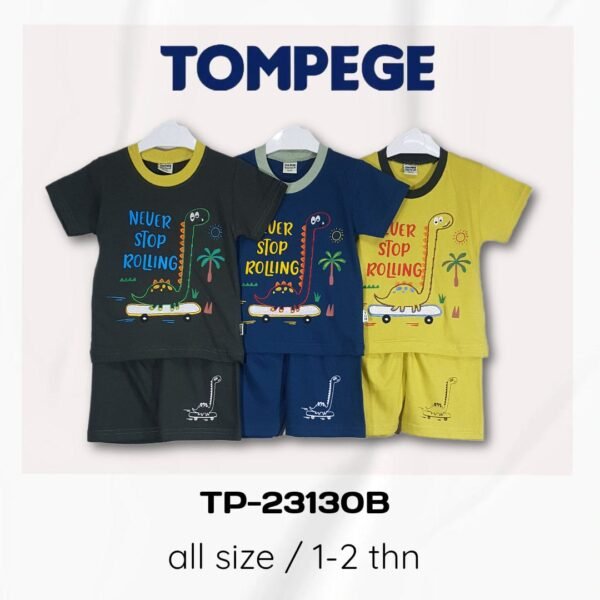 Setelan Oblong Anak Laki Cowok Tompege TP-23130B