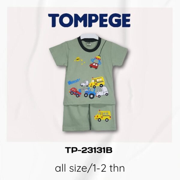 Setelan Oblong Anak Laki Cowok Tompege TP-23131B - Image 2