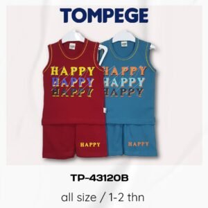 Setelan Singlet Anak Laki Cowok Tompege TP-43120B