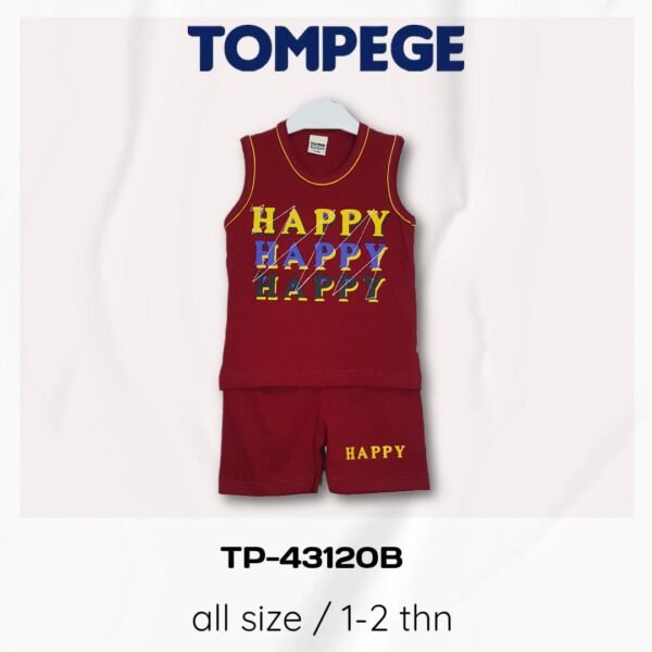 Setelan Singlet Anak Laki Cowok Tompege TP-43120B - Image 2
