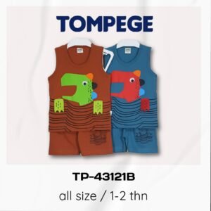 Setelan Singlet Anak Laki Cowok Tompege TP-43121B
