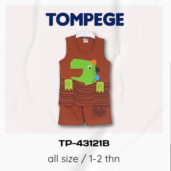 Setelan Singlet Anak Laki Cowok Tompege TP-43121B - Image 3