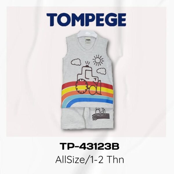 Setelan Singlet Anak Laki Cowok Tompege TP-43123B - Image 2