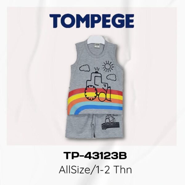 Setelan Singlet Anak Laki Cowok Tompege TP-43123B - Image 4