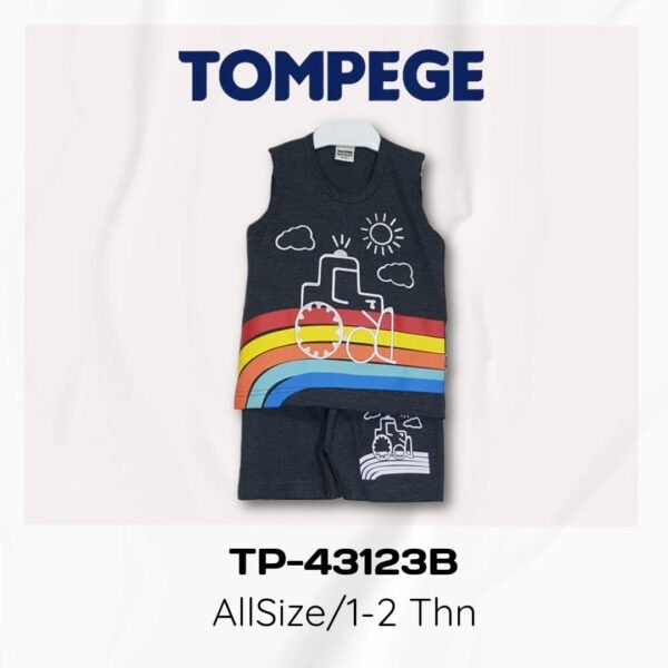 Setelan Singlet Anak Laki Cowok Tompege TP-43123B - Image 3