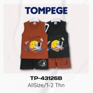 Setelan Singlet Anak Laki Cowok Tompege TP-43126B