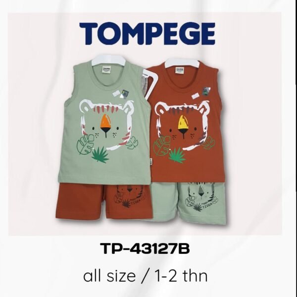Setelan Singlet Anak Laki Cowok Tompege TP-43127B