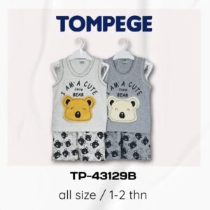 Setelan Singlet Anak Laki Cowok Tompege TP-43129B