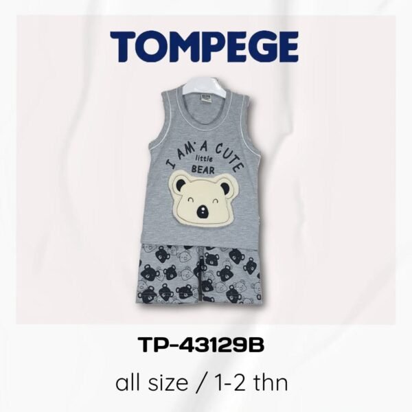 Setelan Singlet Anak Laki Cowok Tompege TP-43129B - Image 2