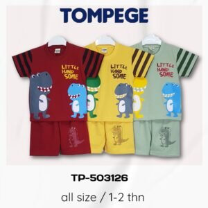 Tompege Setelan Oblong Kaos Anak Laki-Laki TP-503126