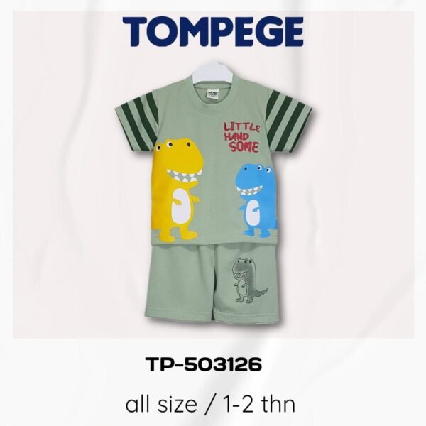 Tompege Setelan Oblong Kaos Anak Laki-Laki TP-503126 - Image 2