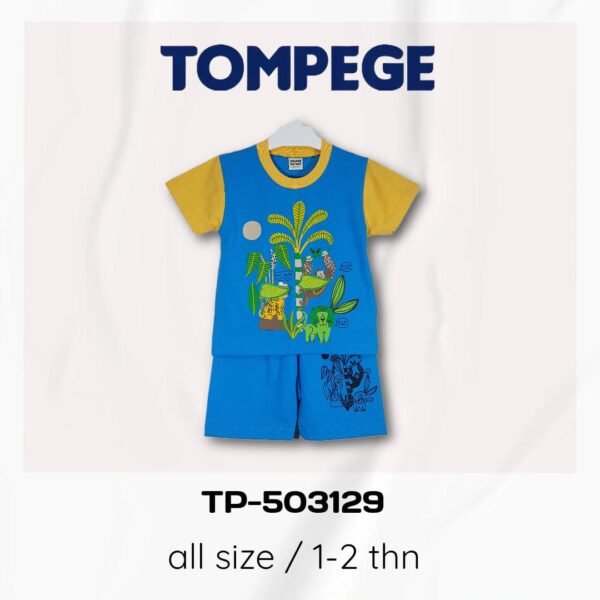 Tompege Setelan Oblong Kaos Anak Laki-Laki TP-503129 - Image 3