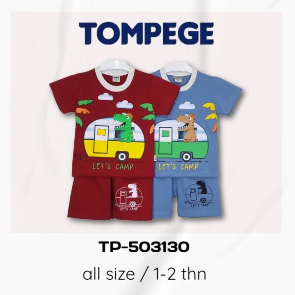 Tompege Setelan Oblong Kaos Anak Laki-Laki TP-503130