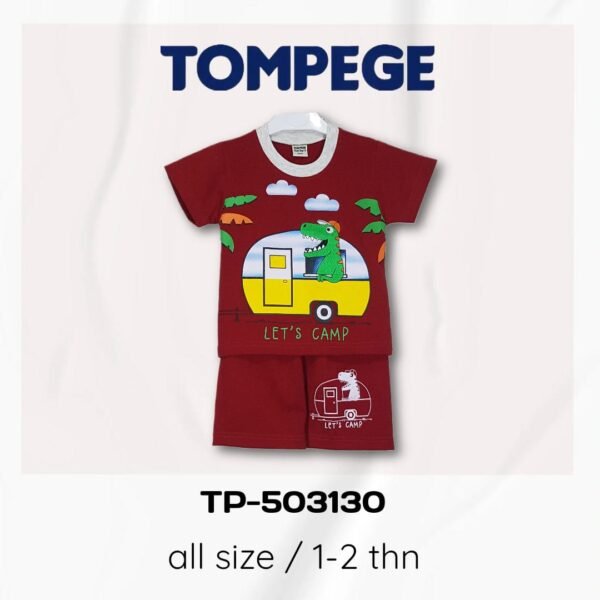Tompege Setelan Oblong Kaos Anak Laki-Laki TP-503130 - Image 3