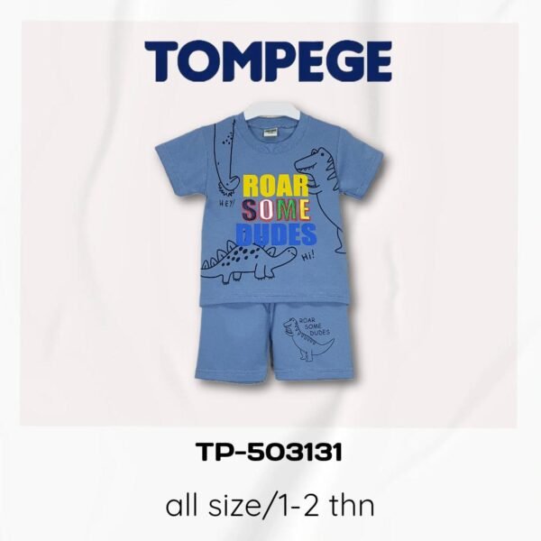 Tompege Setelan Oblong Kaos Anak Laki-Laki TP-503131 - Image 2