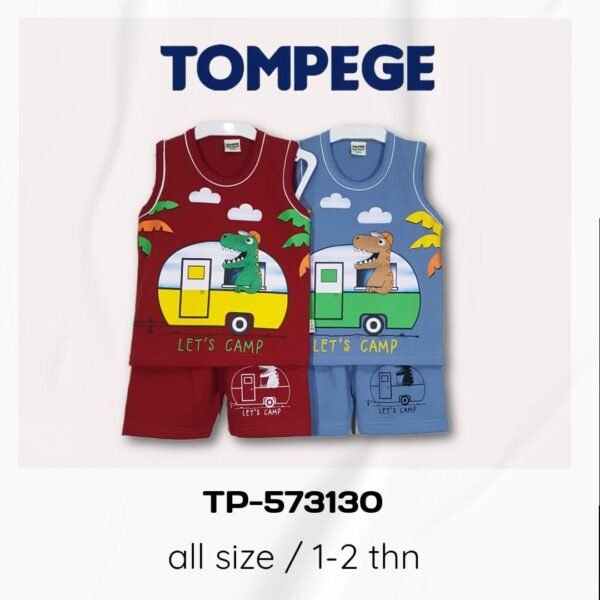 Tompege Setelan Singlet Anak Laki-Laki TP-573130