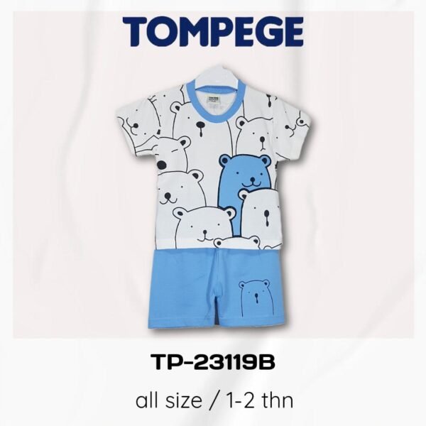 Setelan Oblong Anak Laki Cowok Tompege TP-23119B - Image 2