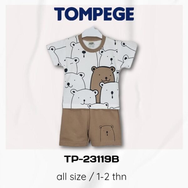 Setelan Oblong Anak Laki Cowok Tompege TP-23119B - Image 4