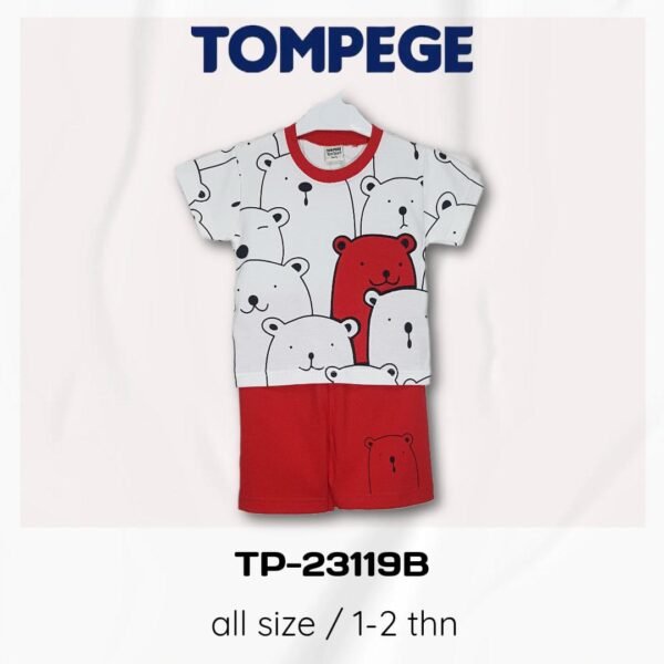 Setelan Oblong Anak Laki Cowok Tompege TP-23119B - Image 3