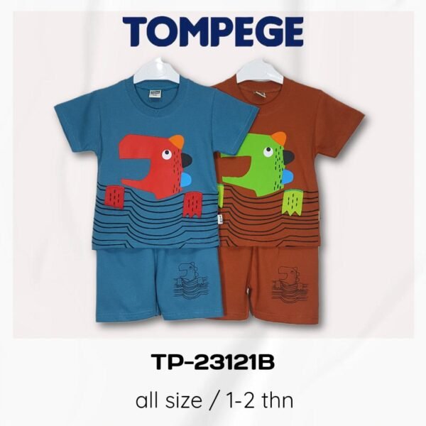 Setelan Oblong Anak Laki Cowok Tompege TP-23121B