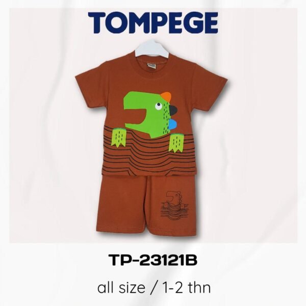 Setelan Oblong Anak Laki Cowok Tompege TP-23121B - Image 2