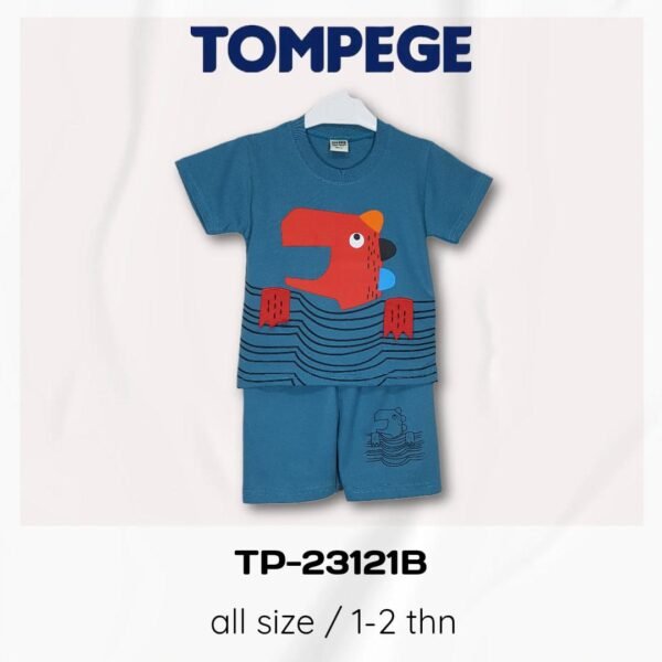Setelan Oblong Anak Laki Cowok Tompege TP-23121B - Image 3