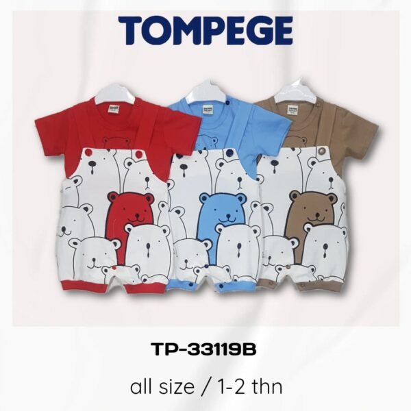 Tompege Jumpsuit Anak Laki Cowok TP-33119B