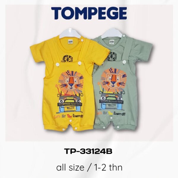 Tompege Jumpsuit Anak Laki Laki Cowok TP-33124B