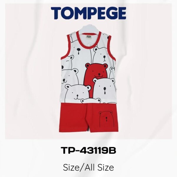 Setelan Singlet Anak Laki Cowok Tompege TP-43119B - Image 4