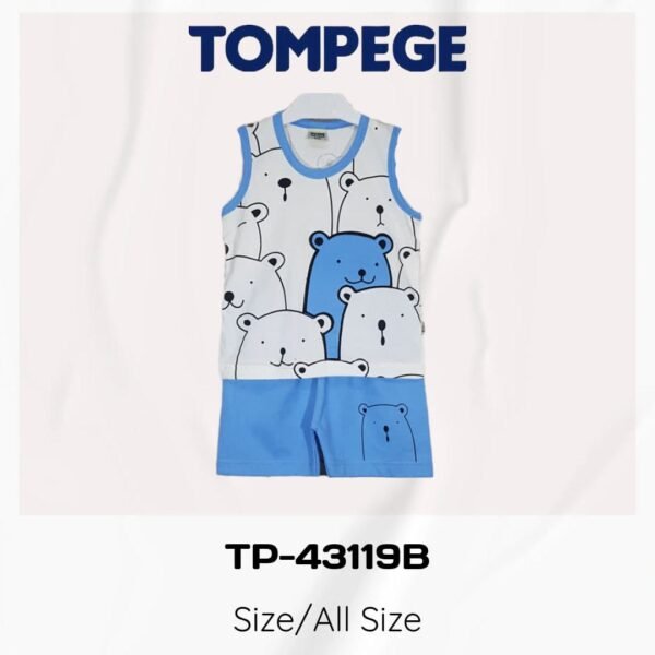 Setelan Singlet Anak Laki Cowok Tompege TP-43119B - Image 2