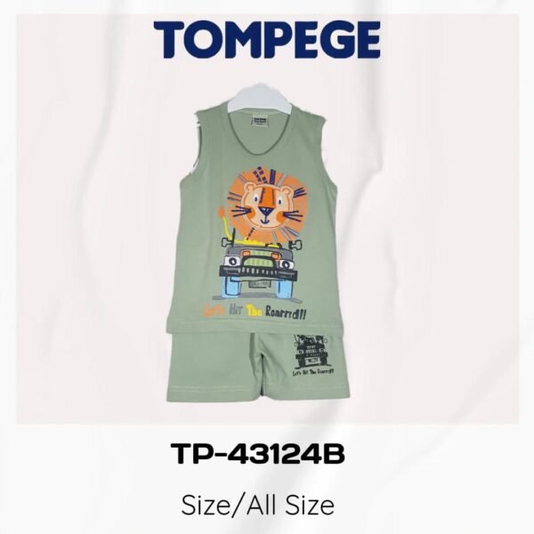 Setelan Singlet Anak Laki Cowok Tompege TP-43124B - Image 2