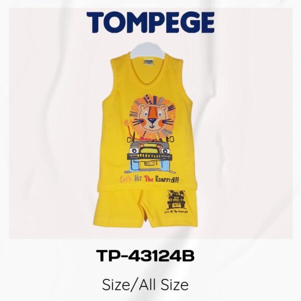Setelan Singlet Anak Laki Cowok Tompege TP-43124B - Image 3