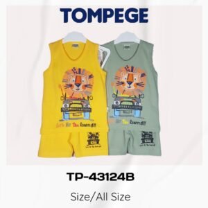 Setelan Singlet Anak Laki Cowok Tompege TP-43124B