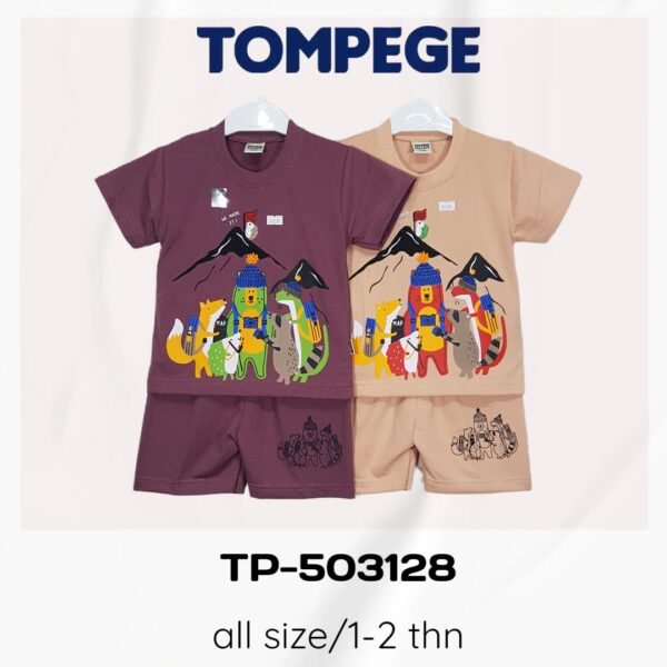 Tompege Setelan Oblong Kaos Anak Laki-Laki TP-503128