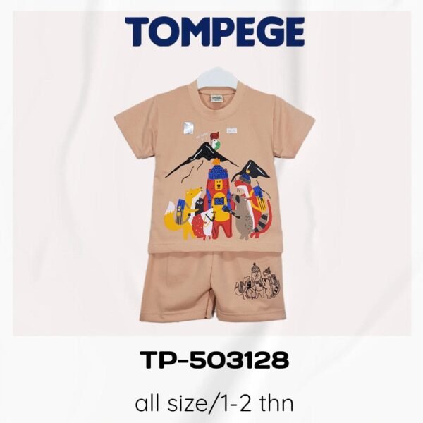 Tompege Setelan Oblong Kaos Anak Laki-Laki TP-503128 - Image 3
