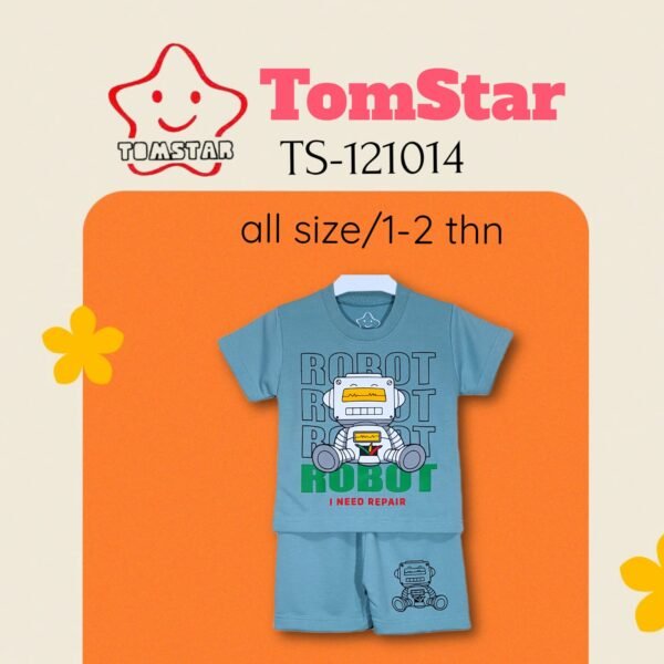 TomStar Setelan Oblong Kaos Anak Laki-Laki TS-121014 - Image 2
