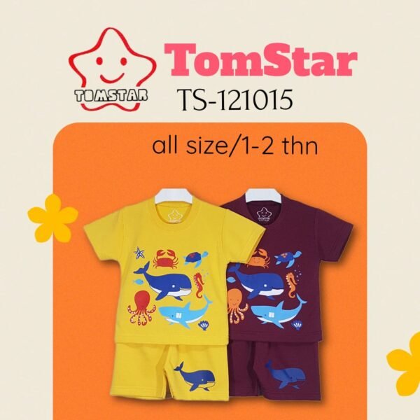 TomStar Setelan Oblong Kaos Anak Laki-Laki TS-121015