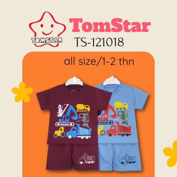 TomStar Setelan Oblong Kaos Anak Laki-Laki TS-121018