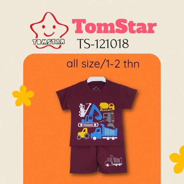 TomStar Setelan Oblong Kaos Anak Laki-Laki TS-121018 - Image 3