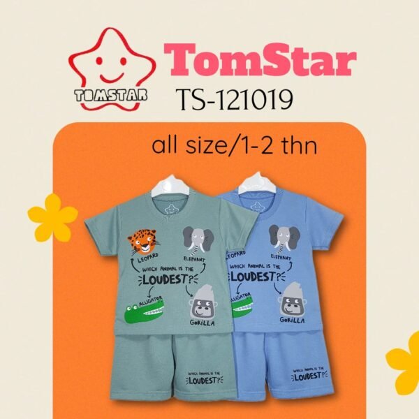 TomStar Setelan Oblong Kaos Anak Laki-Laki TS-121019